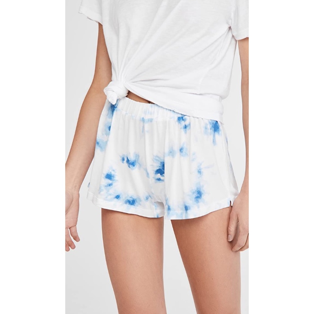{Stripe & Stare} Cali Tie Dye Shorts Medium Shopbop Sleepwear Loungewear